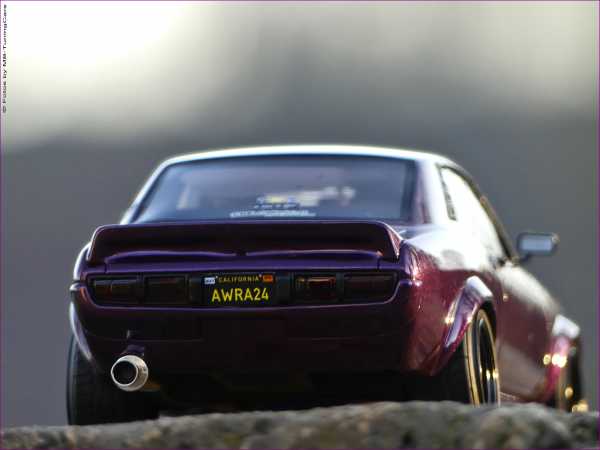 1:18 Toyota Celica (RA24) Restmod Purple Efekt Lackierrung 2015